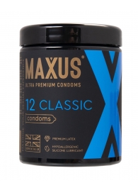 Классические презервативы MAXUS Classic - 12 шт. - Maxus - купить с доставкой в Новомосковске