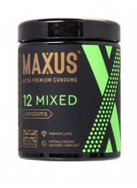 Презервативы MAXUS Mixed - 12 шт. - Maxus - купить с доставкой в Новомосковске