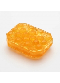 Оранжевый мастурбатор-стимулятор Tenga Uni Topaz - Tenga - в Новомосковске купить с доставкой