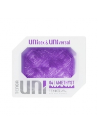 Фиолетовый мастурбатор-стимулятор Tenga Uni Amethyst - Tenga - в Новомосковске купить с доставкой