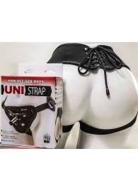 Универсальные трусики Harness UNI strap с корсетом - LOVETOY (А-Полимер) - купить с доставкой в Новомосковске