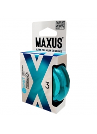 Презервативы Maxus G spot с двойной спиралью - 3 шт. - Maxus - купить с доставкой в Новомосковске