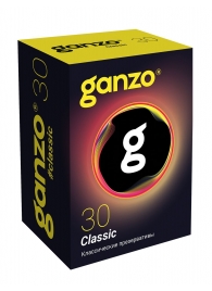 Классические презервативы с обильной смазкой Ganzo Classic - 30 шт. - Ganzo - купить с доставкой в Новомосковске