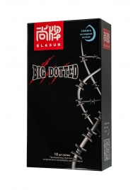 Презервативы с точками Elasun Big Dotted - 10 шт. - Elasun - купить с доставкой в Новомосковске
