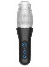 Автоматический мастурбатор Oral Sex Masturbator с функциями ротации, вибрации и фрикций - Secwell - в Новомосковске купить с доставкой