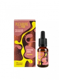 Капли с согревающим эффектом Passion Drips Warming - 15 мл. - Pleasure Lab - купить с доставкой в Новомосковске