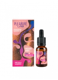 Жидкий вибратор Passion Drips Cold n Hot - 15 мл. - Pleasure Lab - купить с доставкой в Новомосковске