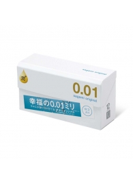 Увлажнённые презервативы Sagami Original 0.01 Extra Lub - 12 шт. - Sagami - купить с доставкой в Новомосковске