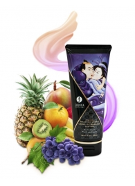 Массажный крем для тела с ароматом экзотических фруктов Exotic fruits - 200 мл. - Shunga - купить с доставкой в Новомосковске