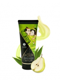 Массажный крем для тела с ароматом груши и зелёного чая Pear   Exotic Green Tea - 200 мл. - Shunga - купить с доставкой в Новомосковске
