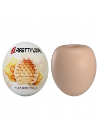 Бежевый мастурбатор-яйцо Pleasure Egg II - Baile - в Новомосковске купить с доставкой
