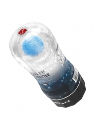 Прозрачный текстурированный мастурбатор Vacuum Cup Masturbator Planet - Baile - в Новомосковске купить с доставкой