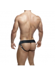 Телесный фаллопротез на черных эластичных ремнях 7 Inch Hollow Strap On - 17 см. - Blush Novelties - купить с доставкой в Новомосковске
