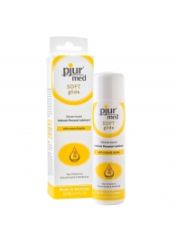 Силиконовый лубрикант с жожоба pjur MED Soft glide - 100 мл. - Pjur - купить с доставкой в Новомосковске