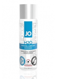 Возбуждающий лубрикант на водной основе JO Personal Lubricant H2O Warming - 60 мл. - System JO - купить с доставкой в Новомосковске