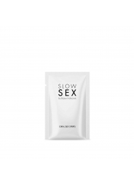 Полоски для орального секса Slow Sex Oral Sex Strips - 7 шт. - Bijoux Indiscrets - купить с доставкой в Новомосковске