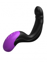 Черно-фиолетовый вибромассажёр простаты Hyper-Pulse P-Spot Massager - Pipedream - в Новомосковске купить с доставкой