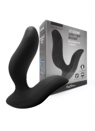 Черный вибромассажер простаты 3,5’’ Curve P-spot Massager - 12 см. - Erokay - в Новомосковске купить с доставкой
