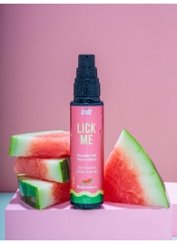 Гель Lick Me с согревающим эффектом и ароматом арбуза - 50 мл. - INTT - купить с доставкой в Новомосковске