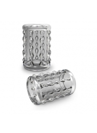 Прозрачная насадка с бороздками STAY HARD COCK SLEEVE 04 CLEAR - Blush Novelties - в Новомосковске купить с доставкой