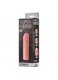 Фаллоудлинитель SUPER HERO Tempter - 16 см. - Lola Games - в Новомосковске купить с доставкой