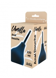 Черный анальный душ Anal Douche L - Lola Games - купить с доставкой в Новомосковске