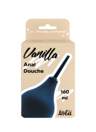 Черный анальный душ Anal Douche M - Lola Games - купить с доставкой в Новомосковске