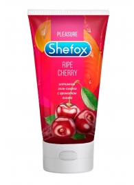 Интимная гель-смазка Shefox «Спелая вишня» - 50 мл. - Shefox - купить с доставкой в Новомосковске