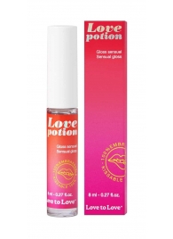 Возбуждающий блеск для губ Love Potion - 8 мл. - Love to Love - купить с доставкой в Новомосковске