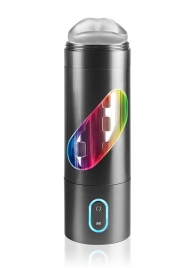 Перезаряжаемый мастурбатор-ротик Extreme Toyz Rechargeable Roto-Bator Mouth - Pipedream - в Новомосковске купить с доставкой