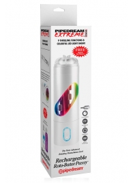 Перезаряжаемый мастурбатор-вагина Extreme Toyz Rechargeable Roto-Bator Pussy - Pipedream - в Новомосковске купить с доставкой