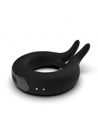 Черное эрекционное кольцо Marry Me Rechargeable Vibrating Cockring - Adrien Lastic - в Новомосковске купить с доставкой