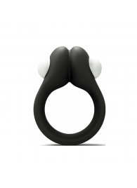 Черное эрекционное кольцо Zippy Vibrating Ring With Bullet - Adrien Lastic - в Новомосковске купить с доставкой
