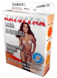 Надувная секс-кукла Krystyna - Boys of Toys - в Новомосковске купить с доставкой