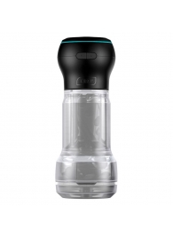 Набор PowerBlow   Feel Pocket Stroker Crystal: мастурбатор и интерактивная насадка - Kiiroo - в Новомосковске купить с доставкой