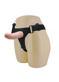 Реалистичный страпон-фаллоимитатор на трусиках Ultra Passionate Harness - 15 см. - Baile - купить с доставкой в Новомосковске