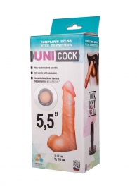 Фаллическая насадка Харнесс UNICOCK 5,5  - 17 см. - LOVETOY (А-Полимер) - купить с доставкой в Новомосковске