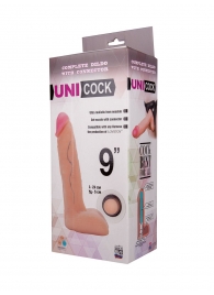 Фаллическая насадка Харнесс UNICOCK 9  - 24 см. - LOVETOY (А-Полимер) - купить с доставкой в Новомосковске