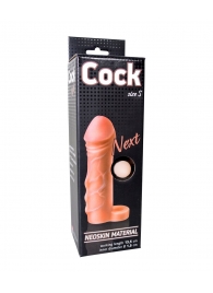 Фаллоудлинитель с кольцом COCK size S - 13,5 см. - LOVETOY (А-Полимер) - в Новомосковске купить с доставкой