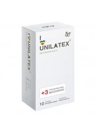 Разноцветные ароматизированные презервативы Unilatex Multifruit  - 12 шт. + 3 шт. в подарок - Unilatex - купить с доставкой в Новомосковске