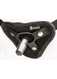 Вибрострапон с двумя насадками UniStrap - 18 и 18 см. - LOVETOY (А-Полимер) - купить с доставкой в Новомосковске