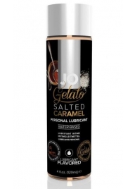 Лубрикант с ароматом солёной карамели JO GELATO SALTED CARAMEL - 120 мл. - System JO - купить с доставкой в Новомосковске