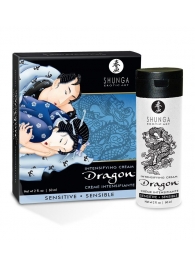 Интимный мужской крем SHUNGA DRAGON SENSITIVE - 60 мл. - Shunga - купить с доставкой в Новомосковске