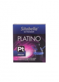 Стимулирующая насадка с усиками и шипиками Platino  Ураган - Sitabella - купить с доставкой в Новомосковске