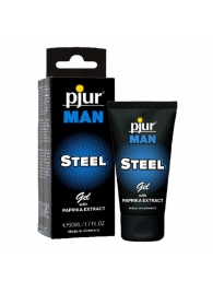 Эрекционный гель для пениса pjur MAN Steel Gel - 50 мл. - Pjur - купить с доставкой в Новомосковске