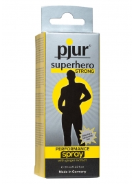Спрей-пролонгатор длительного действия pjur SUPERHERO Strong Spray - 20 мл. - Pjur - купить с доставкой в Новомосковске