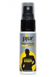 Спрей-пролонгатор длительного действия pjur SUPERHERO Strong Spray - 20 мл. - Pjur - купить с доставкой в Новомосковске