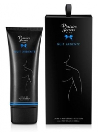 Возбуждающий крем для мужчин Nuit Ardente Creme Performante Plaisirs Secrets - 60 мл. - Plaisir Secret - купить с доставкой в Новомосковске