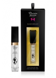 Стимулирующий блеск для губ Baiser Brulant Gloss Plaisirs Secrets - 7 мл. - Plaisir Secret - купить с доставкой в Новомосковске
