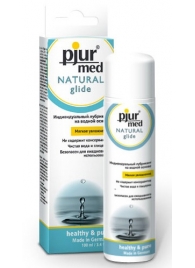 Нейтральный лубрикант на водной основе pjur MED Natural glide - 100 мл. - Pjur - купить с доставкой в Новомосковске